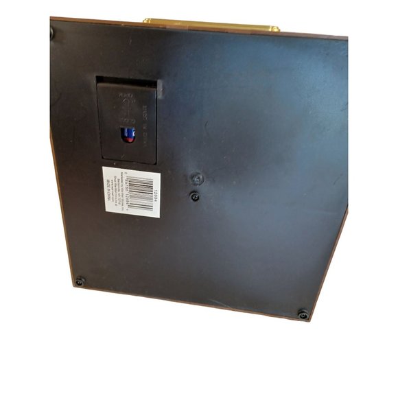 1990's Animated Musical Harp Playing Porcelain Face Hands Angel Battery Op Works - Picture 7 of 7